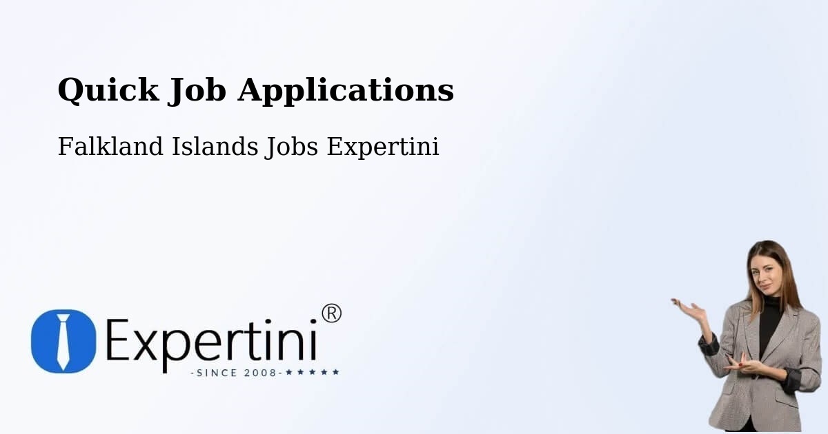 Quick Apply Feature – Teal Inlet Settlement - Falkland Islands Jobs Expertini